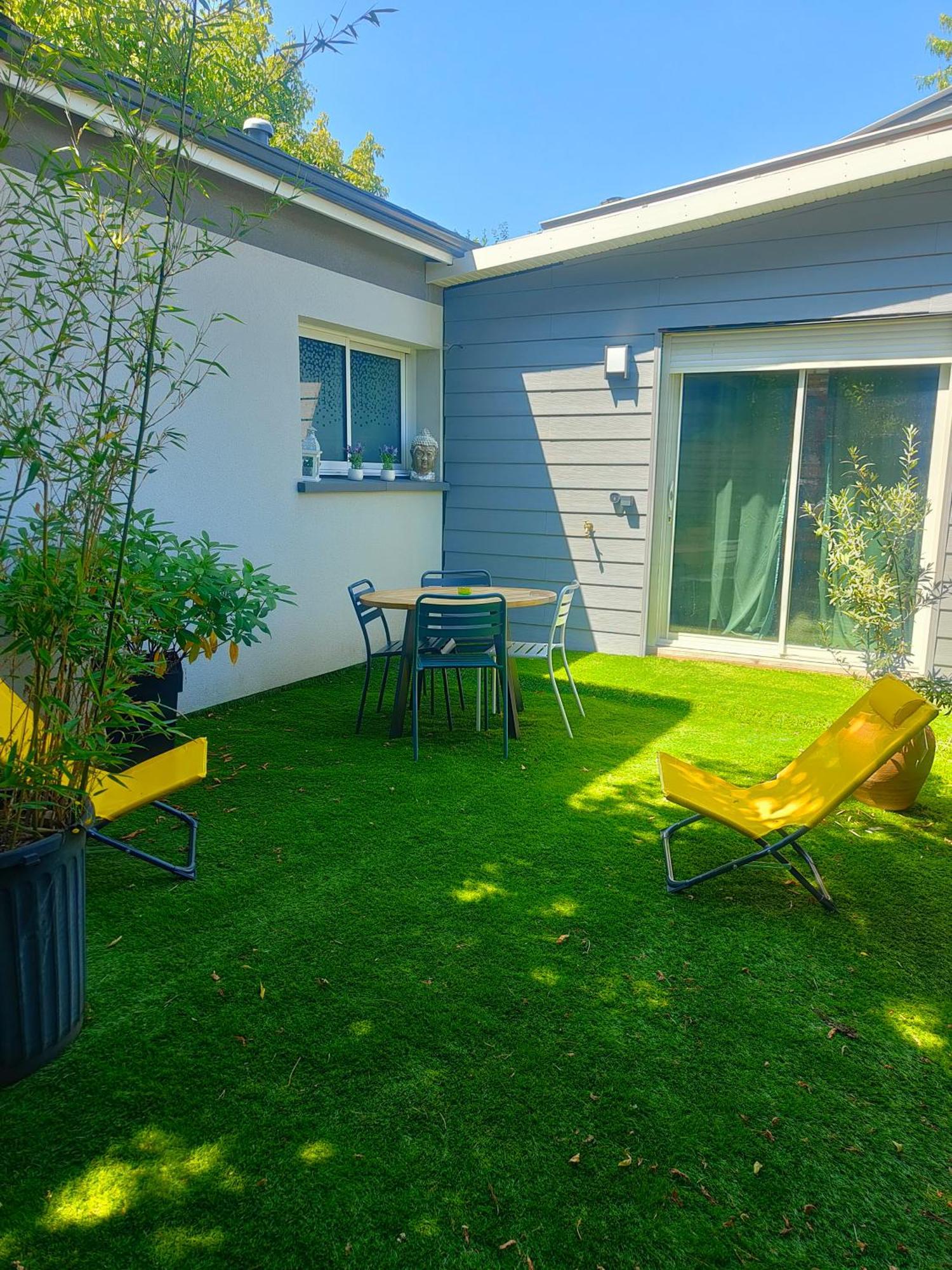 Tiny House Avec Jardin Et Acces Piscine Chauffee Villa Saint-Medard-en-Jalles Exterior photo